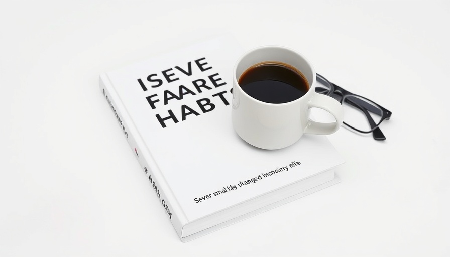 E-book cover for 'Seven Small Easy Habits,' lifestyle theme.