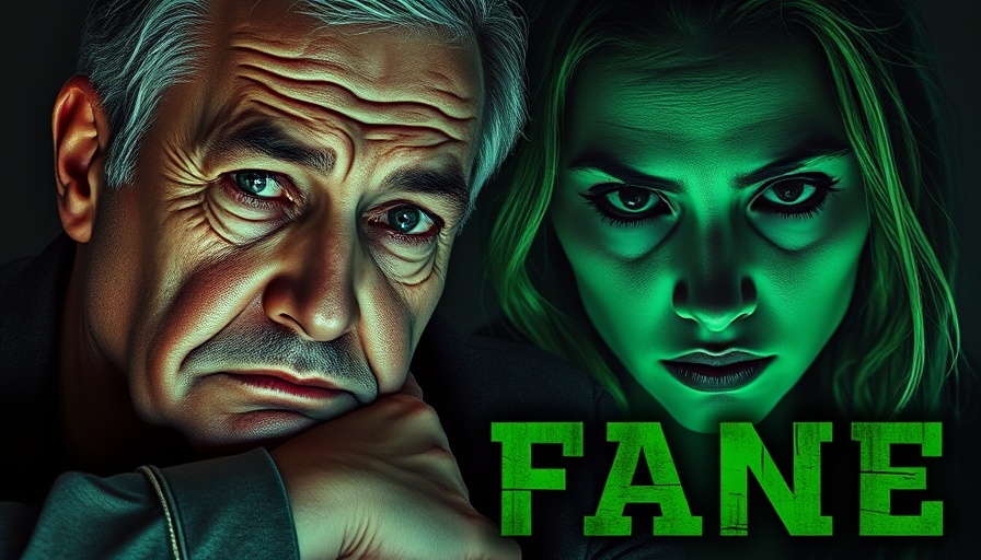 Kimmy K2 AI Model eerie digital art with concerned man