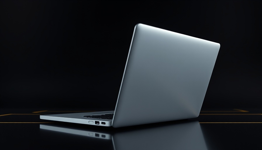 Sleek HP EliteBook X G1a laptop showcased with a futuristic design.