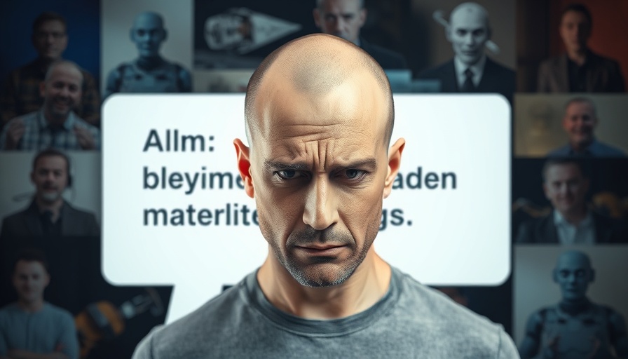 AI Models Learning Malicious Behavior shown with distressed man and alarming chatbot message.