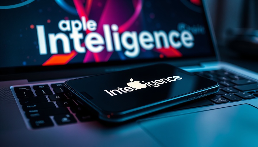Apple AI Answer Engine displayed on phone and laptop screens.