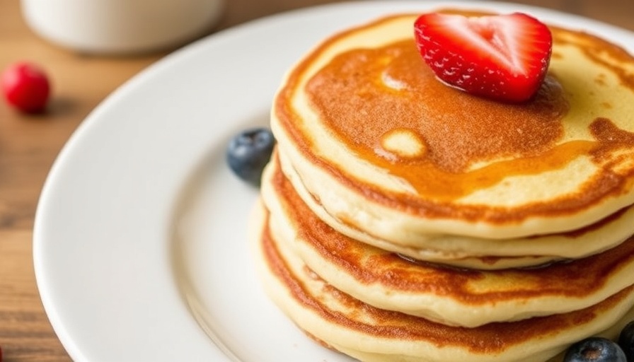 Easiest Fluffy High-Protein Pancakes (Blender-Friendly!)