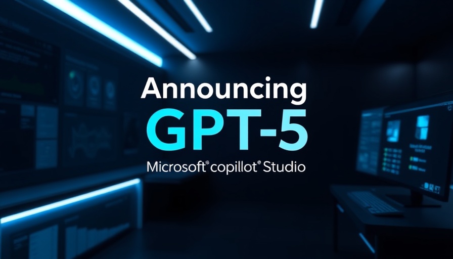 Announcing GPT-5 in Microsoft 365 Copilot on a modern digital banner.