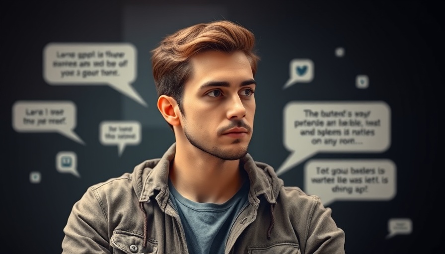 AI CEO predictions presentation with thoughtful young man.