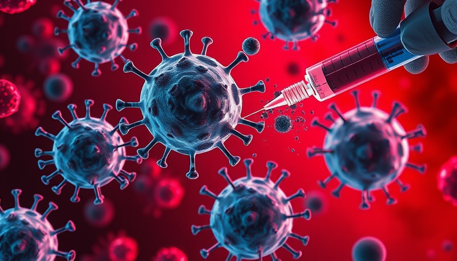 Futuristic illustration of mRNA cancer vaccine advancements.