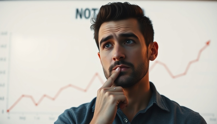 AI Village is getting scary; man pondering over a graph with 'NOT GOOD'.