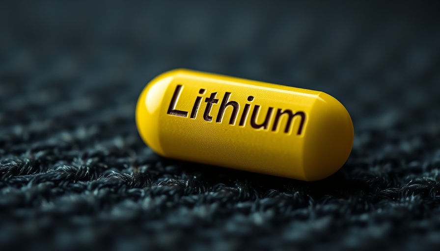Yellow lithium pill close-up, Low-Dose Lithium Reverses Features of Alzheimer’s