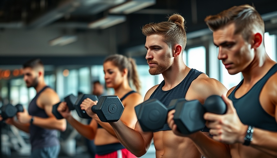 20-Minute HIIT Workout for Fat Loss with weights in gym setting