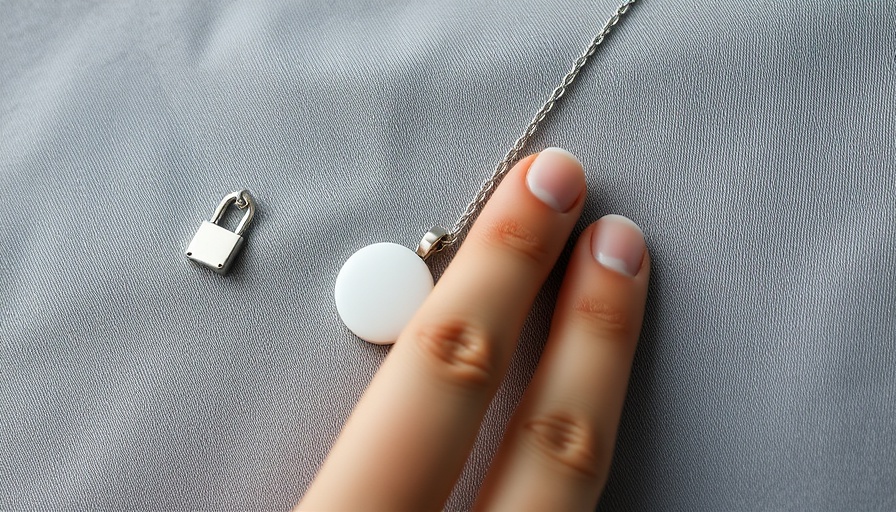 AI-powered Friend necklace with privacy concerns, close-up interaction.