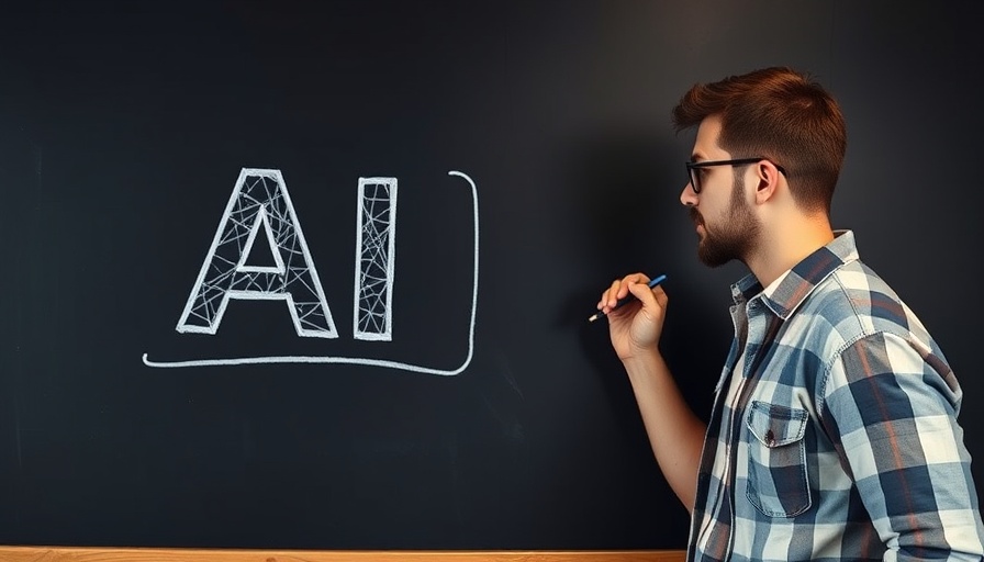 Maximizing Your ChatGPT Use: Man writing best practices on a blackboard.