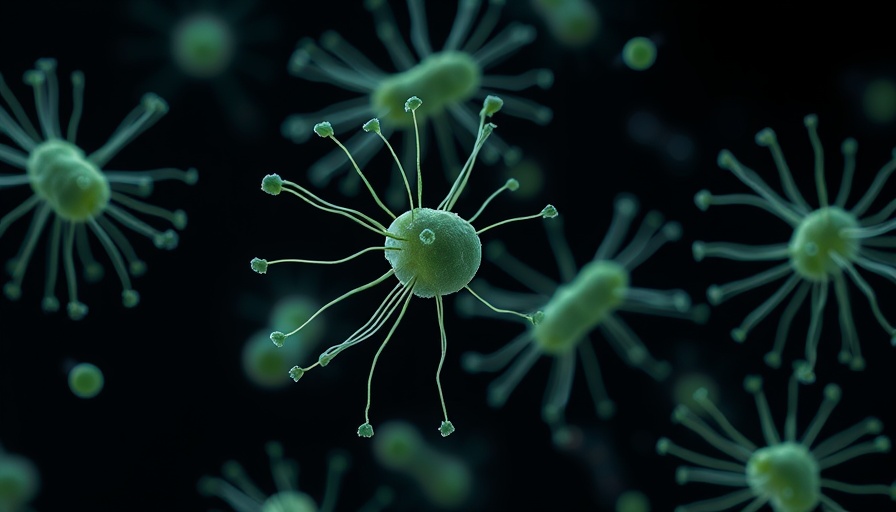 Detailed bacteria image highlighting antibiotic effectiveness.
