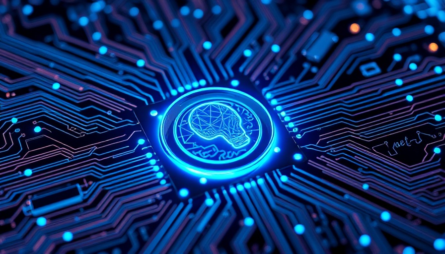 Futuristic circuit grid representing AI Data Services Competitors.