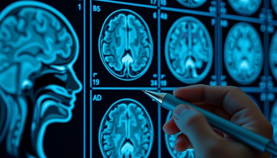 MRI scans showing impact of poor sleep on brain aging.