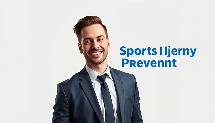Knee and Shoulder Care Guide: Sports injury prevention promo with professional.