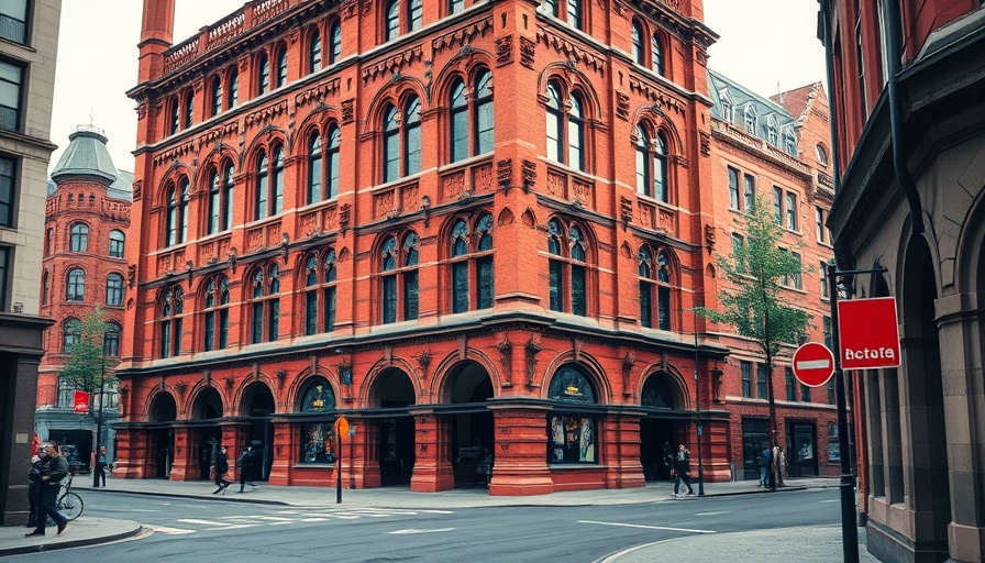 Astor Library Public Theater transformation showcasing historic red brick facade.
