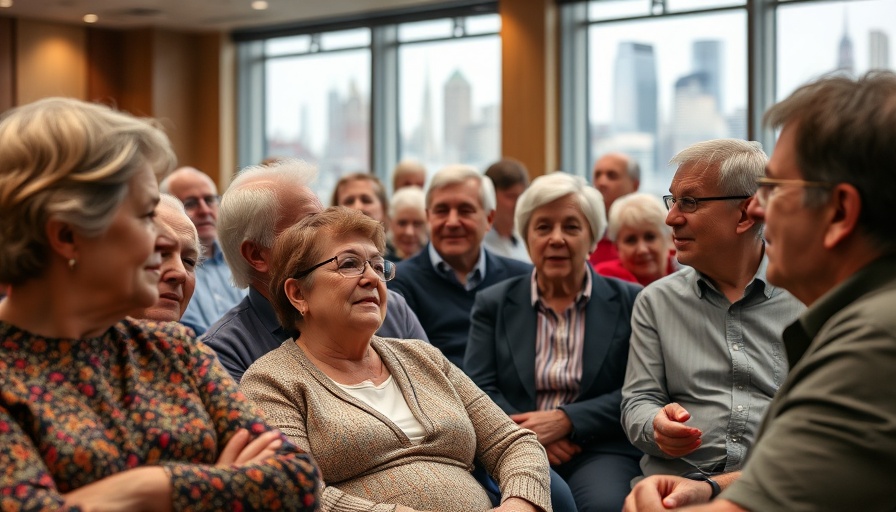 Age Well NYC Speaker Series featuring diverse participants.