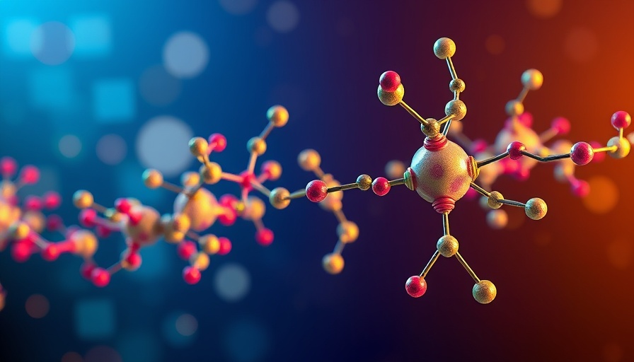Molecular structures illustrating LLMs in medicine and materials design