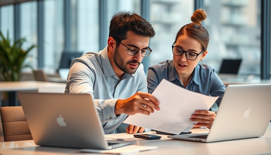 Collaborating professionals in software development.