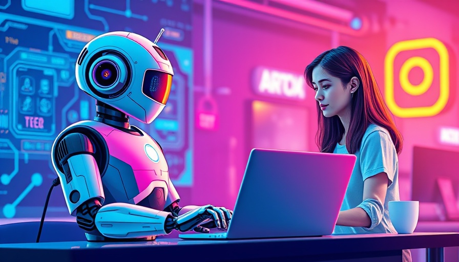 AI Voice Chatbots Boost Productivity: woman using computer with AI chatbot.