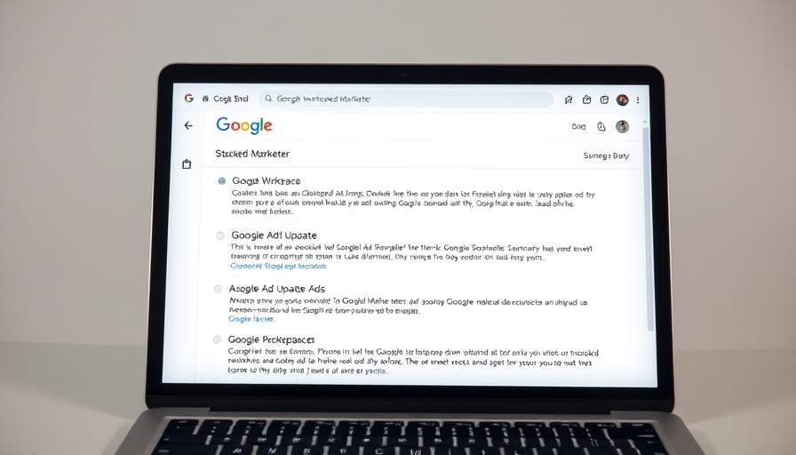 Google Bard interface showcasing marketer email summary.