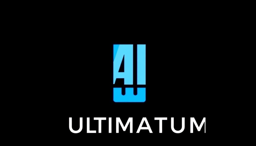 Shopify AI Ultimatum announcement by CEO in bold text on black background.