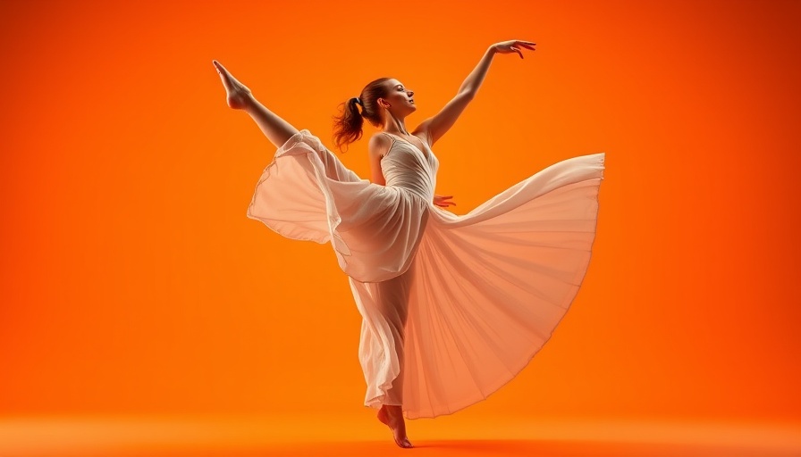 Elegant dancer performing on Judith Jamison Day in NYC.