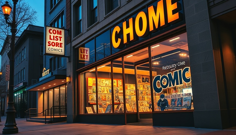 Forbidden Planet New York 2025 Village Award store entrance with comic displays.