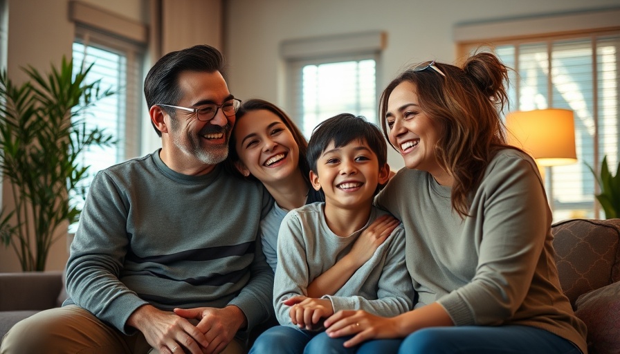 Three people smiling and laughing together in a cozy room, Freed Hostage Thanks Trump