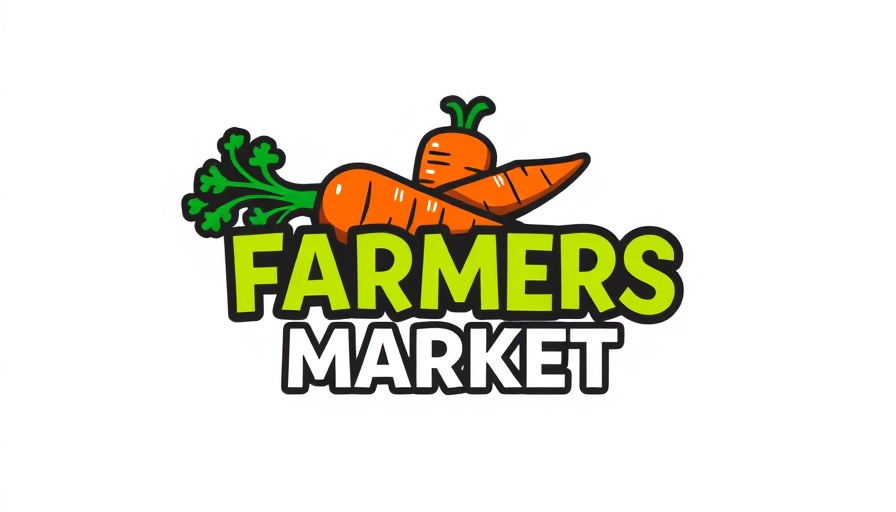 Down to Earth Farmers Markets vibrant logo featuring a colorful carrot.
