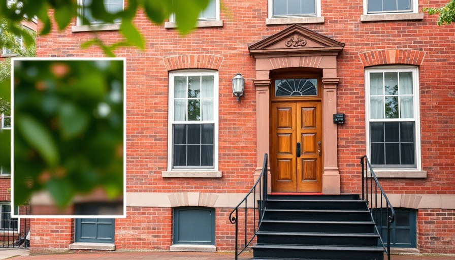 Red-brick building facade associated with crypto kidnapping case.