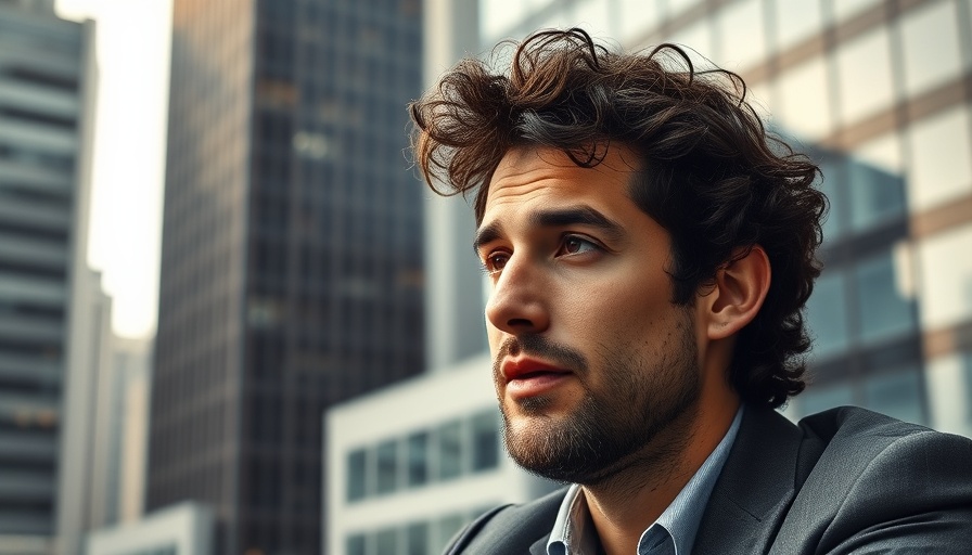 Curly-haired man discussing press freedom, thoughtful expression.