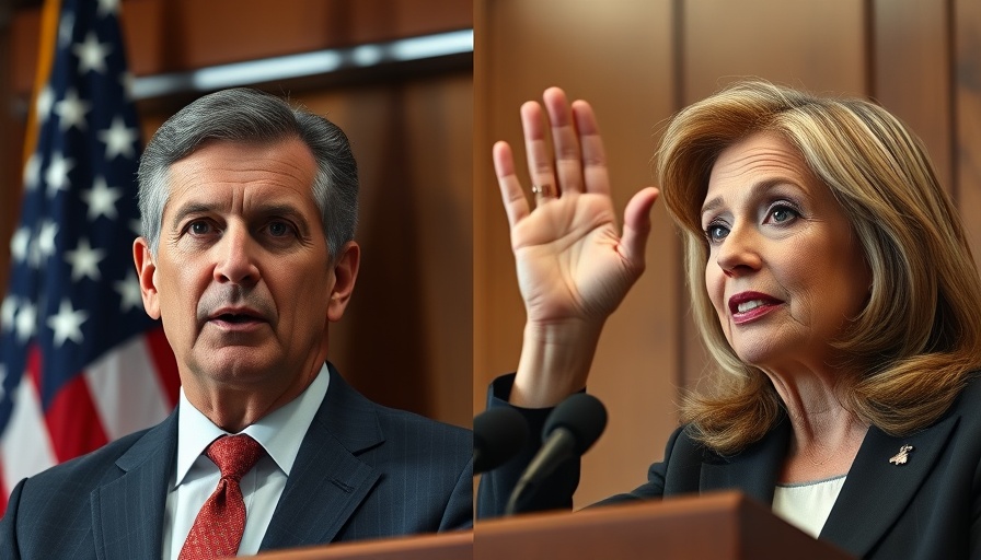 Two individuals in a split image with contrasting expressions, photorealistic.