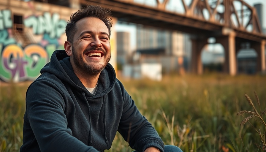 Gaël Evers joins Village Preservation, smiling outdoors in a hoodie.