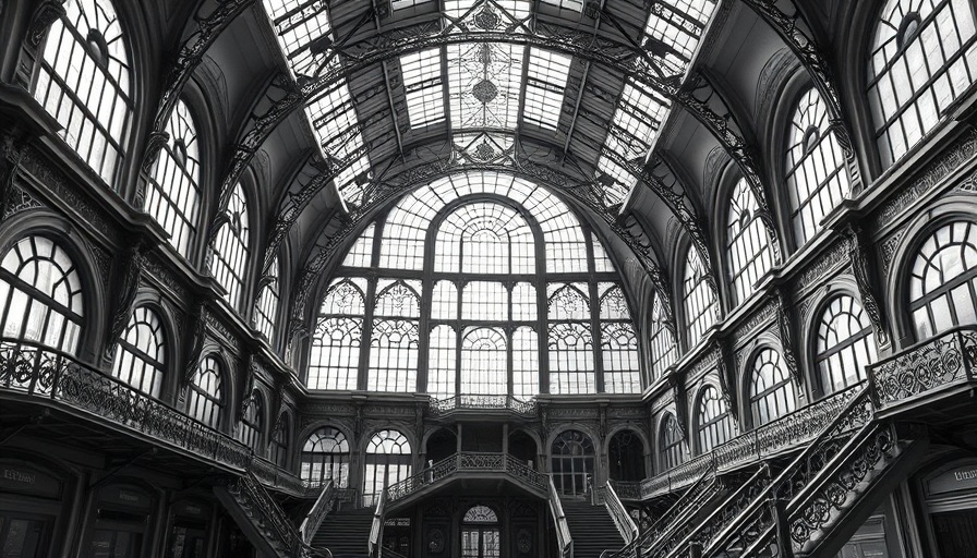 Nathan Silver Architect Legacy: Historic architecture with iron and glass.