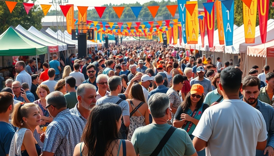 Summer and Fall events near NYCSCC, vibrant festival scene.