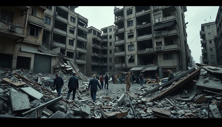 Devastation after Israeli military assault on Gaza City