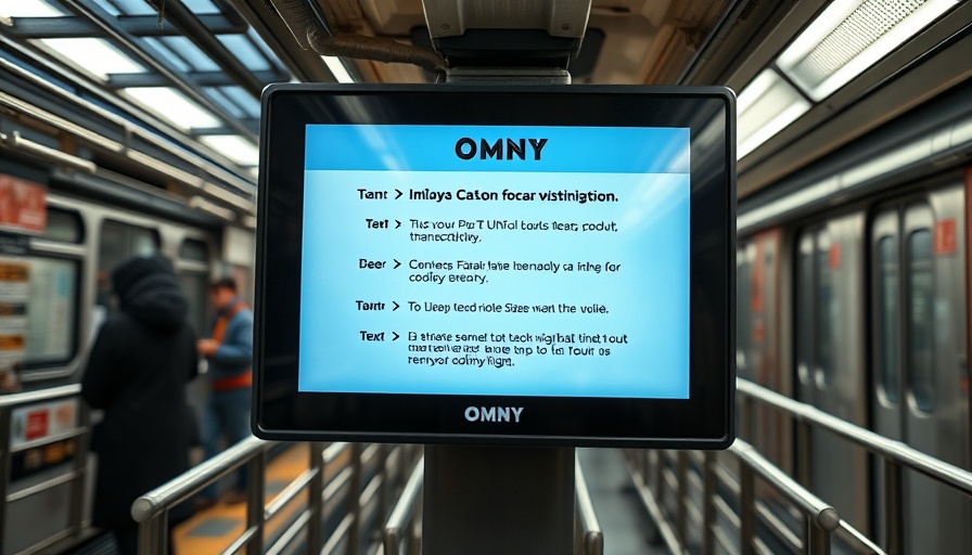 OMNY instruction screen in subway, MTA Fare Hike Public Comment Sessions context.