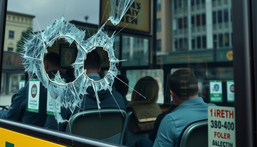 Jerusalem shooting bus station, bullet holes in bus window, passengers inside.