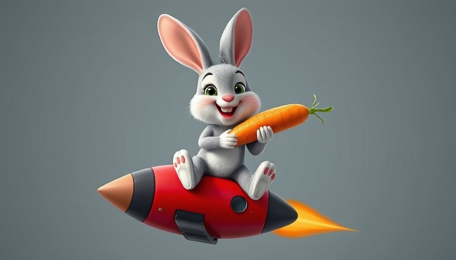 Cartoon rabbit with a carrot, highlighting carrots health benefits.