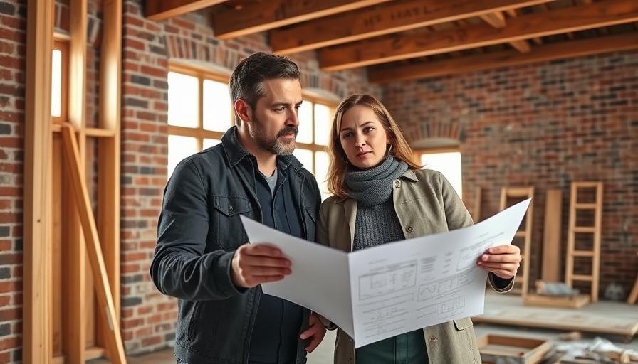 2026 Home Renovation Outlook discussion during a renovation site review.
