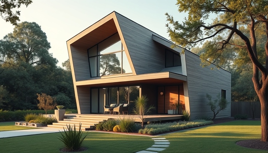 Stuartholme House renovations showcase unique angular design.
