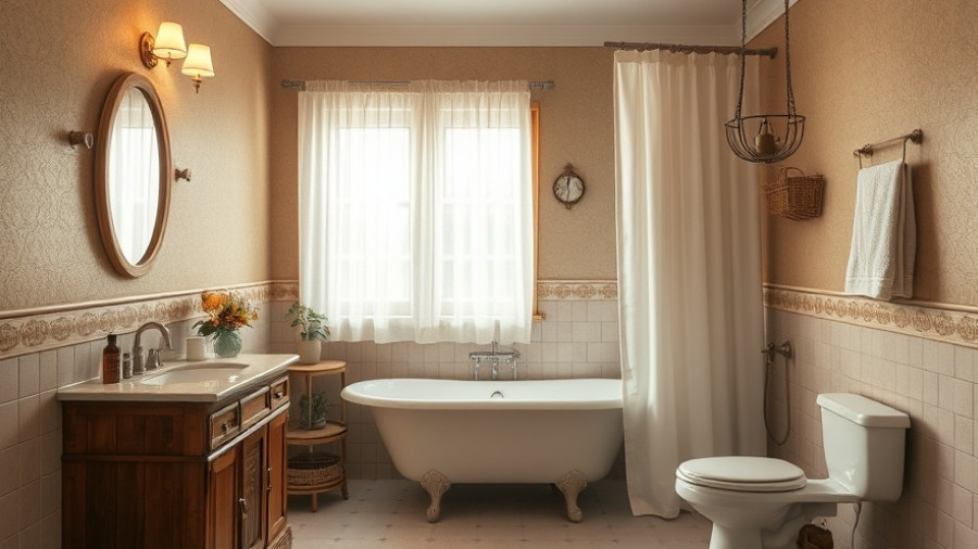 Classic Aging-in-Place Bathroom Design with vintage charm.