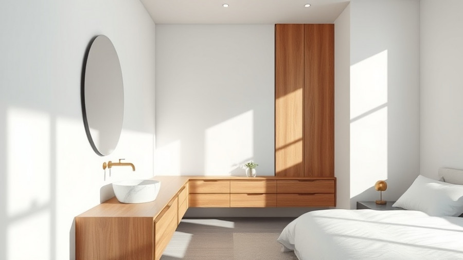 Luxury home design transforms space with minimalist bedroom