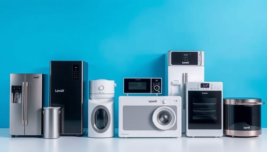 Best Levoit products displayed, including air purifiers and humidifiers.