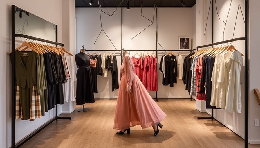 Odami creates "a sense of choreography" inside Toronto womenswear store
