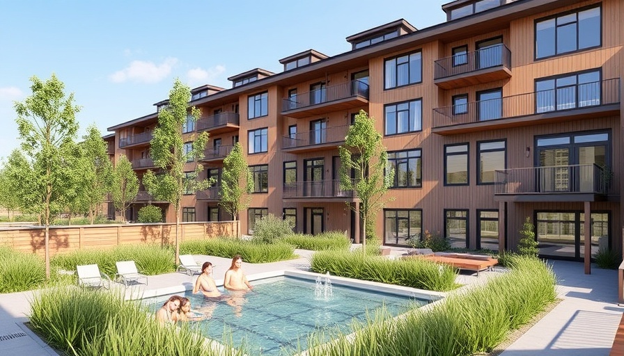 Optima designs apartments with America's "largest private rainwater harvesting" system