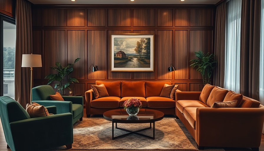San Francisco Decorator Showcase 2025 elegant living room with wood paneling.