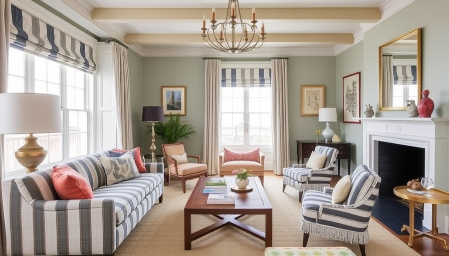 DWR and Paul Smith outfit historic Wave House with striped and plaid furniture