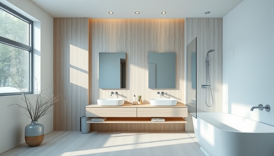 Modern bathroom design aligned with zodiac sign influences