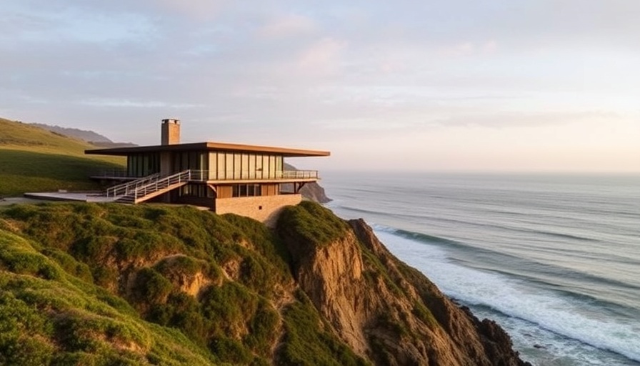 Field Architecture perches Big Sur House on bluff overlooking the ocean